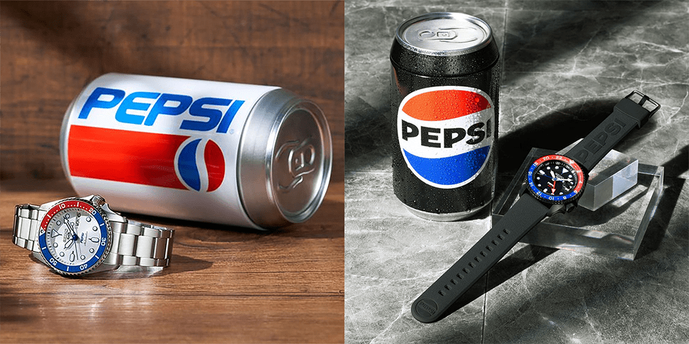 Seiko 5 Pepsi Watch Collaboration via Esquire