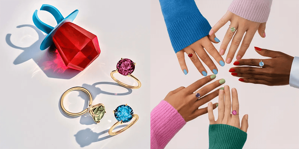 Brilliant Earth Ring Pop Collaboration via WWD