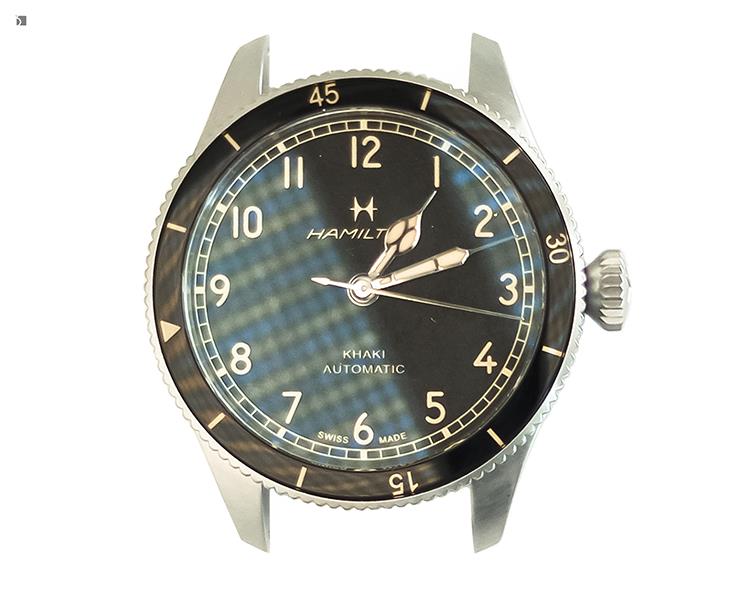 Before #189 Hamilton Khaki H762050 Aviation Pilot Pioneer Prior to Watch Repair Servicing due to Condensation Build Up
