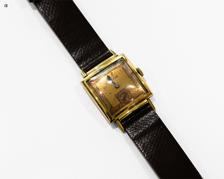 Before #194 Vintage Bulova Watch Prior to Professional Vintage Watch Servicing
