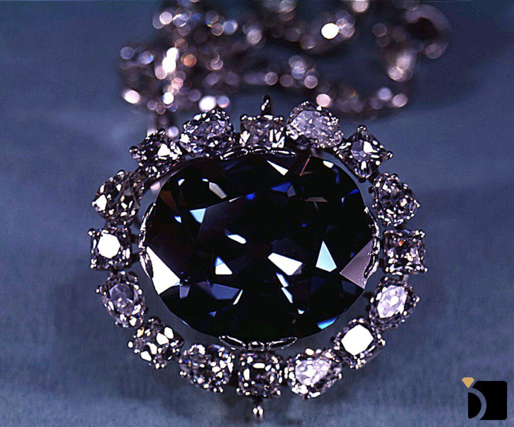 Image Showing The Cursed Jewelry: Hope Diamond