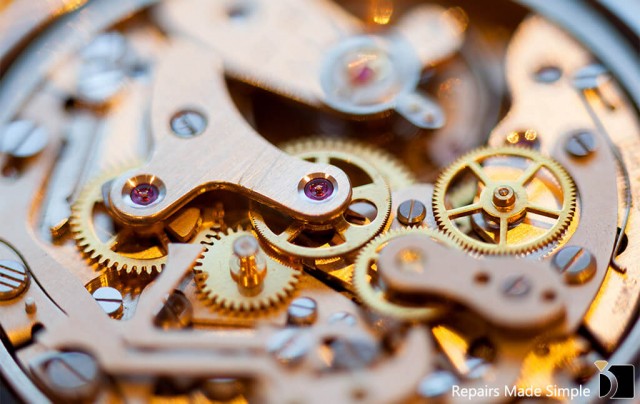Mechanical Image showcasing mechanical watch movement repair