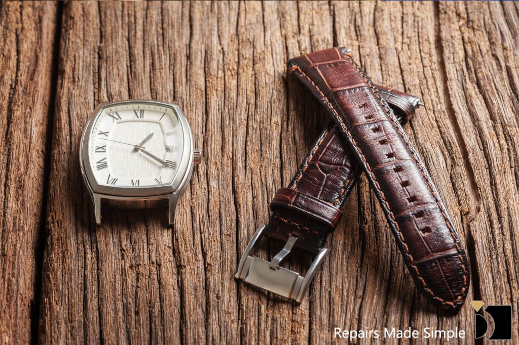 Image Showcasing Leather Watch Band Replacement